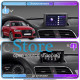 Штатная магнитола Lesko для Audi RS Q3 I (8U) Рестайлинг 2015-2018 экран 9" 2/32Gb Wi-Fi GPS Base