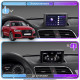 Штатная магнитола Lesko для Audi RS Q3 I (8U) Рестайлинг 2015-2018 экран 9" 2/32Gb Wi-Fi GPS Base