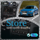 Штатная магнитола Lesko для Audi S3 II (8P) Рестайлинг 2008-2012 экран 9" 2/32Gb Wi-Fi GPS Base