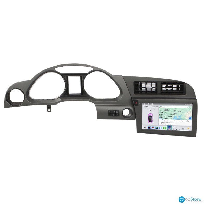 Штатная магнитола Lesko для Audi S6 III (C6) 2006-2008 экран 9" 4/64 QLED CarPlay 4G Wi-Fi GPS 360 Prime