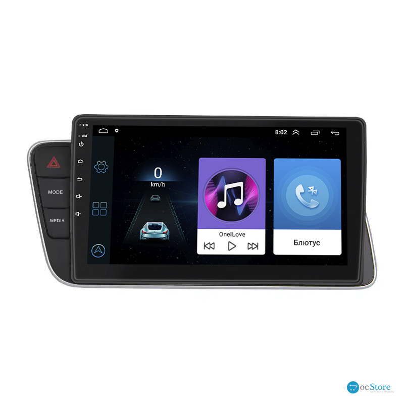 Штатная магнитола Lesko для Audi SQ5 I (8R) ver. Low 2013-2017 экран 9" 1/16Gb Wi-Fi GPS Base