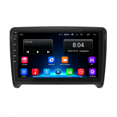 Штатная магнитола Lesko для Audi TTS II (8J) Рестайлинг 2010-2014 экран 9" 2/32Gb Wi-Fi GPS Base