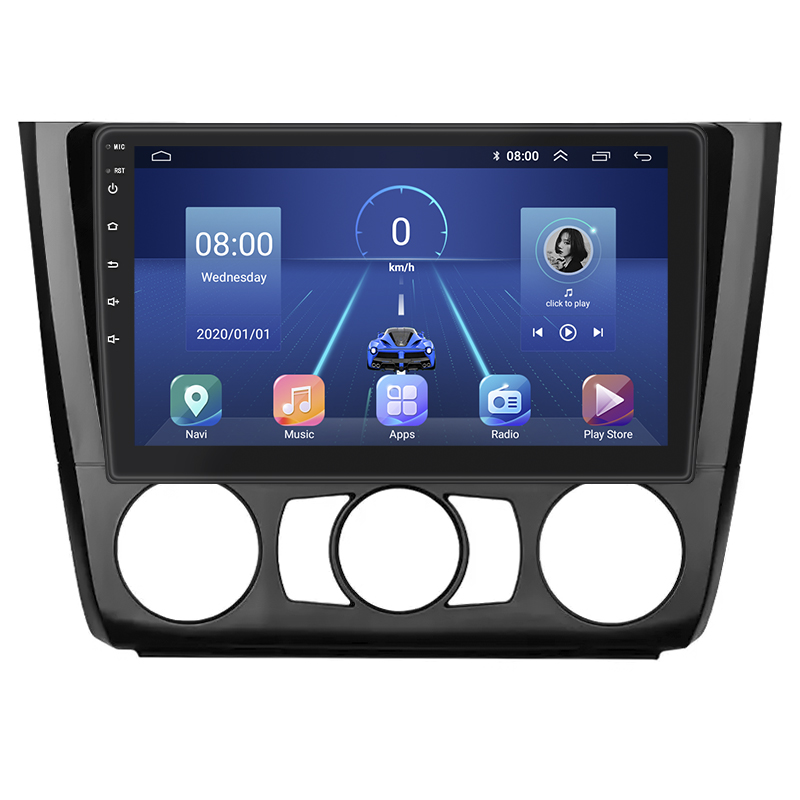 Штатная магнитола Lesko для BMW 1 серии I (E81/E82/E87/E88) 2004-2007 экран 9" 2/32Gb Wi-Fi GPS Base