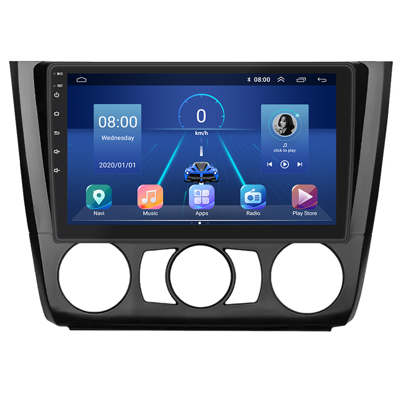 Штатная магнитола Lesko для BMW 1 серии I (E81/E82/E87/E88) 2004-2007 экран 9" 4/64Gb 4G Wi-Fi GPS Top