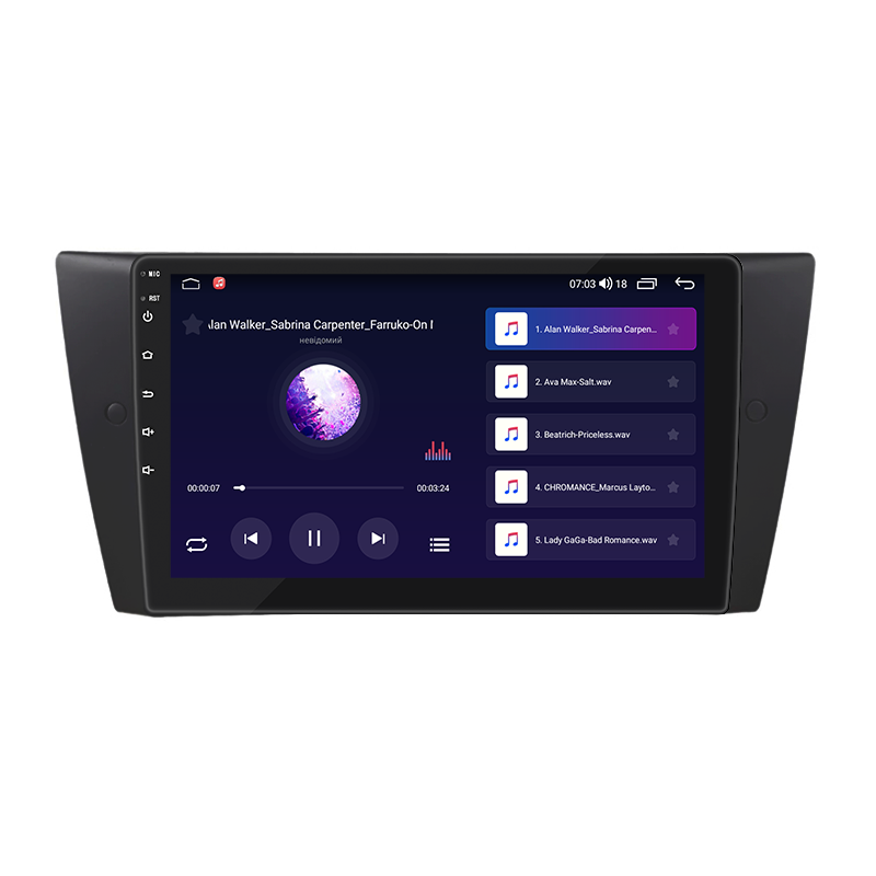 Штатная магнитола Lesko для BMW 3 серии V (E90/E91/E92/E93) 2005-2010 экран 9" 2/32Gb CarPlay 4G Wi-Fi GPS Prime