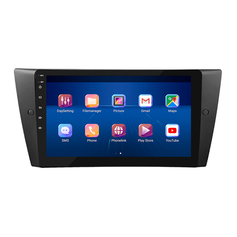 Штатная магнитола Lesko для BMW 3 серии V (E90/E91/E92/E93) 2005-2010 экран 9" 2/32Gb 4G Wi-Fi GPS Top