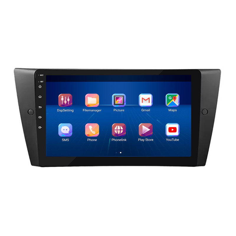 Штатная магнитола Lesko для BMW 3 серии V (E90/E91/E92/E93) 2005-2010 экран 9" 4/64Gb 4G Wi-Fi GPS Top