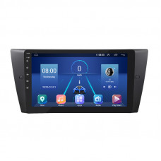 Штатная магнитола Lesko для BMW 3 серии V (E90/E91/E92/E93) Рестайлинг 2008-2013 экран 9" 2/32Gb 4G Wi-Fi GPS Top