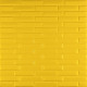 3D панель самоклеюча кладка 700х770х7мм Жовта (037) SW-00000302