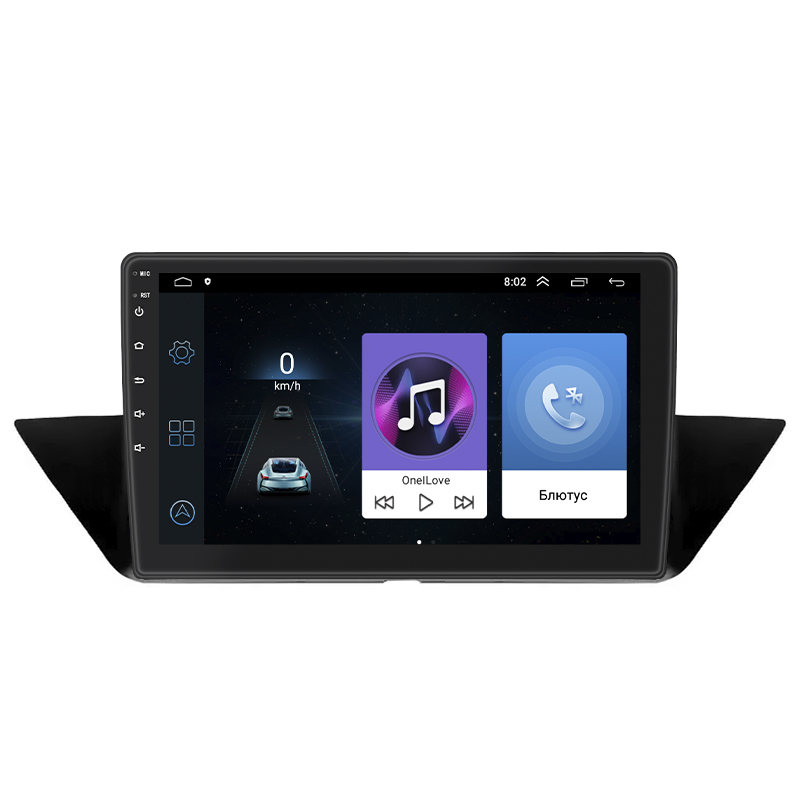 Штатная магнитола Lesko для BMW X1 I (E84) Рестайлинг 2012-2015 экран 10" 1/16Gb Wi-Fi GPS Base