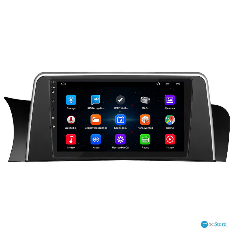 Штатная магнитола Lesko для BMW X3 II (F25) 2010-2014 экран 9" 1/16Gb Wi-Fi GPS Base