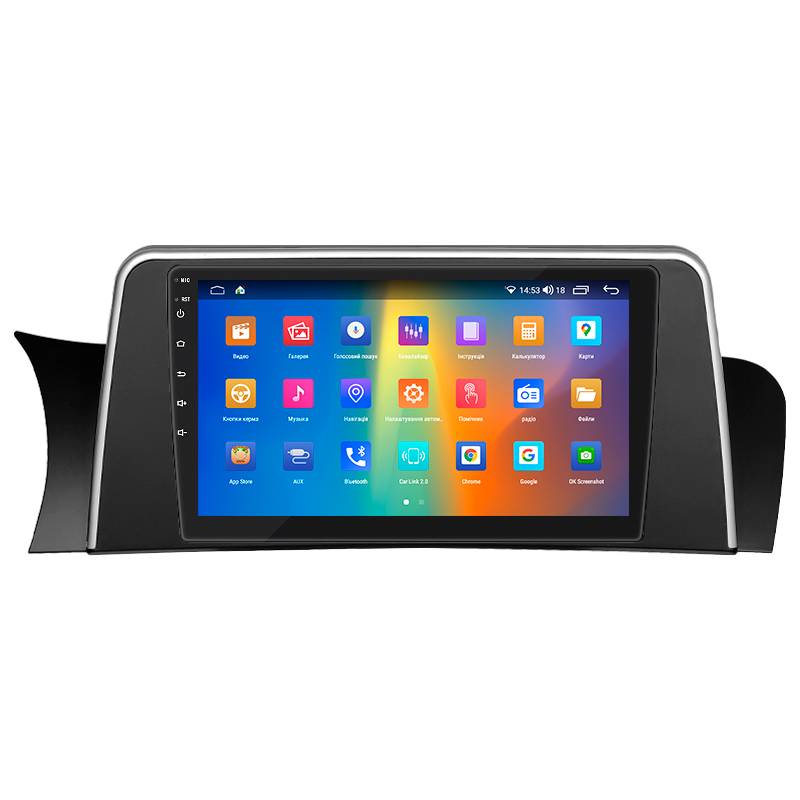 Штатная магнитола Lesko для BMW X3 II (F25) 2010-2014 экран 9" 2/32Gb CarPlay 4G Wi-Fi GPS Prime