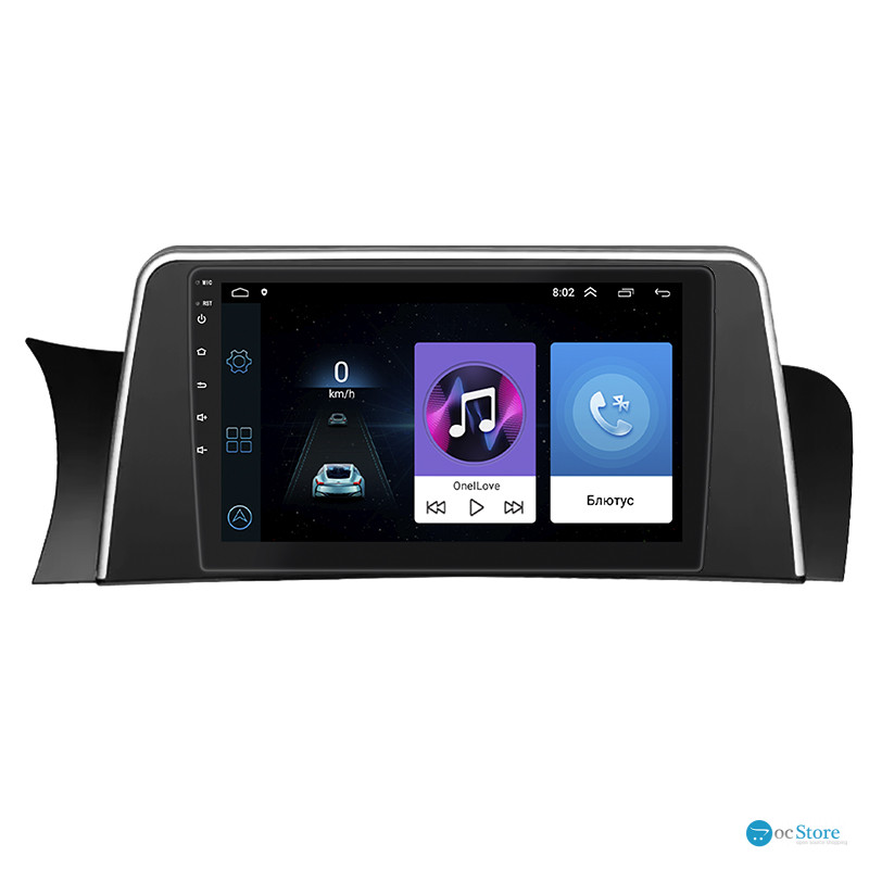 Штатная магнитола Lesko для BMW X4 I (F26) 2014-2018 экран 9" 1/16Gb Wi-Fi GPS Base