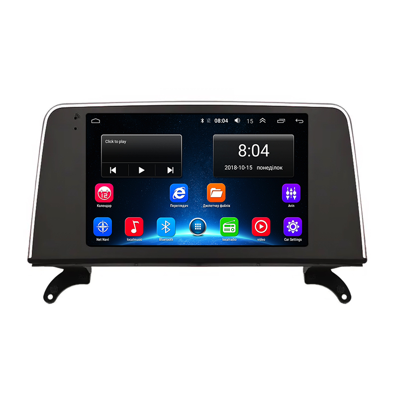 Штатная магнитола Lesko для BMW X5 II (E70) 2006-2010 экран 9" 2/32Gb Wi-Fi GPS Base