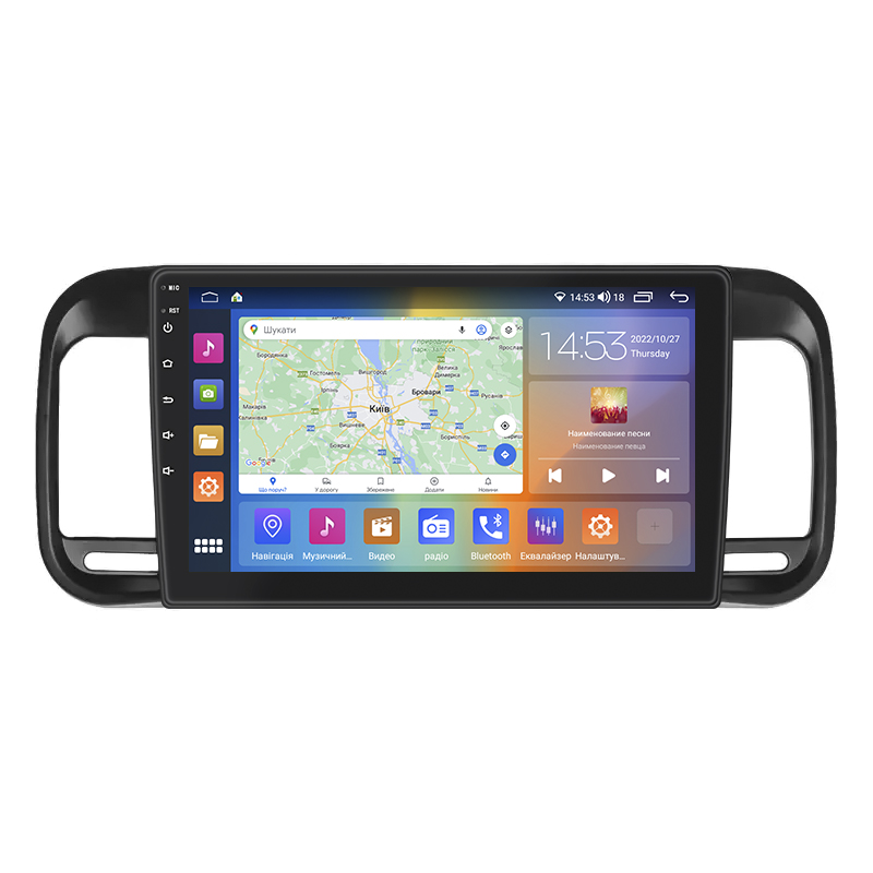 Штатная магнитола Lesko для Brilliance M2 (BS4) I 2006-2010 экран 9" 4/64Gb CarPlay 4G Wi-Fi GPS Prime