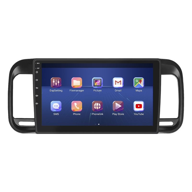 Штатная магнитола Lesko для Brilliance M2 (BS4) I 2006-2010 экран 9" 4/64Gb 4G Wi-Fi GPS Top