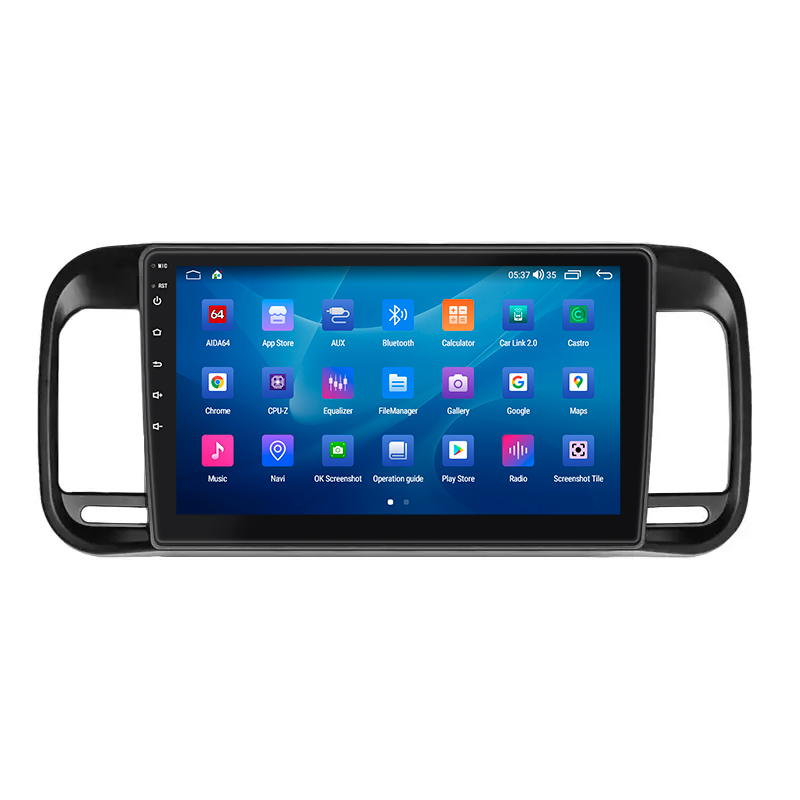 Штатная магнитола Lesko для Brilliance M2 (BS4) I Рестайлинг 2010-2012 экран 9" 2/32Gb CarPlay 4G Wi-Fi GPS Prime