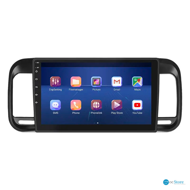 Штатная магнитола Lesko для Brilliance M2 (BS4) I Рестайлинг 2010-2012 экран 9" 2/32Gb 4G Wi-Fi GPS Top