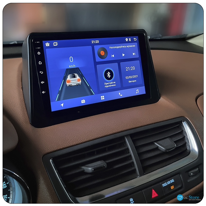 Штатная магнитола Lesko для Buick Encore I 2012-2016 экран 9" 1/16Gb Wi-Fi GPS Base