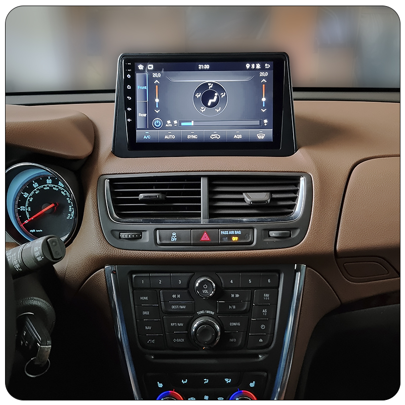Штатная магнитола Lesko для Buick Encore I 2012-2016 экран 9" 2/32Gb CarPlay 4G Wi-Fi GPS Prime