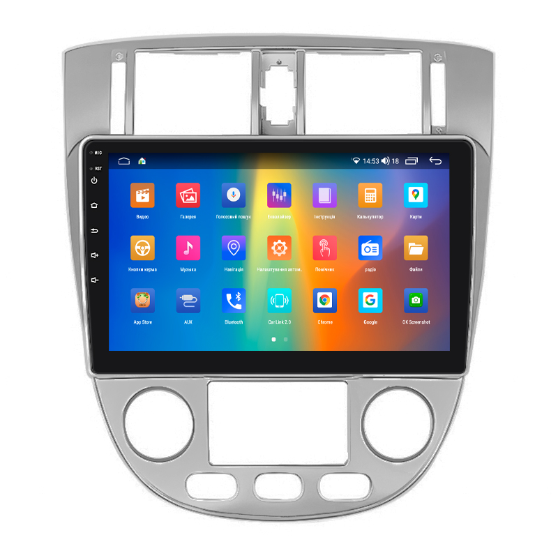 Штатная магнитола Lesko для Buick Excelle I 2004-2007 экран 10" 4/64Gb CarPlay 4G Wi-Fi GPS Prime