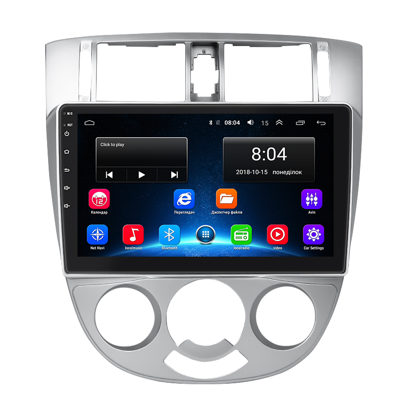 Штатная магнитола Lesko для Buick Excelle I Manual AC 2004-2007 экран 10" 2/32Gb Wi-Fi GPS Base