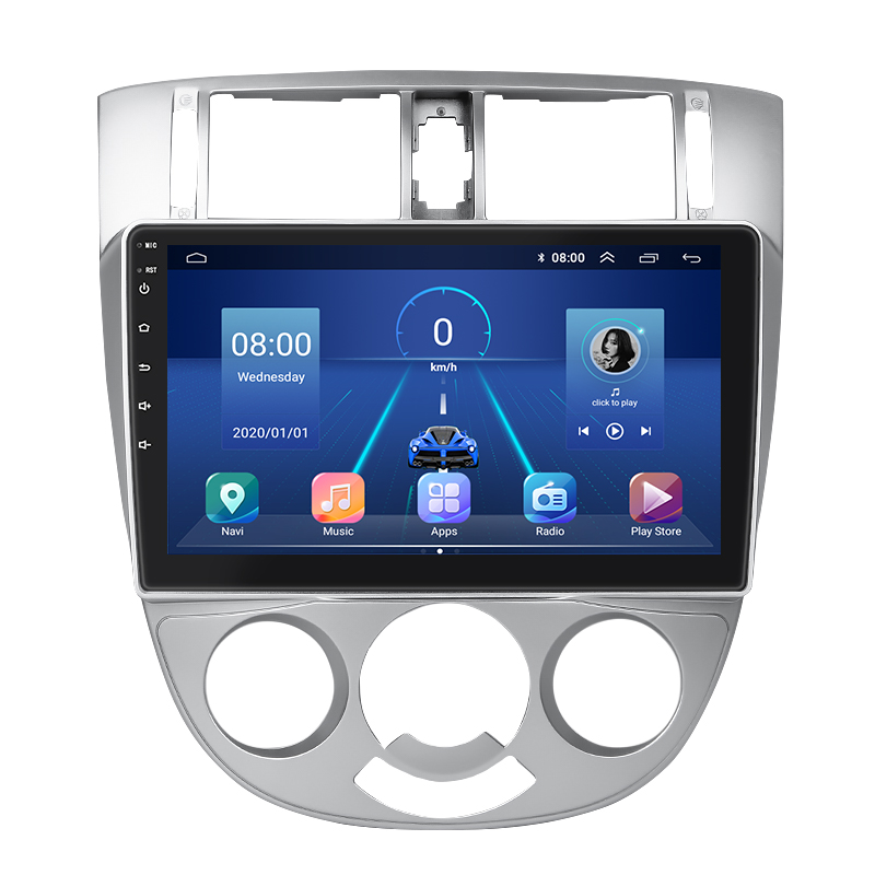 Штатная магнитола Lesko для Buick Excelle I Manual AC 2004-2007 экран 10" 2/32Gb 4G Wi-Fi GPS Top