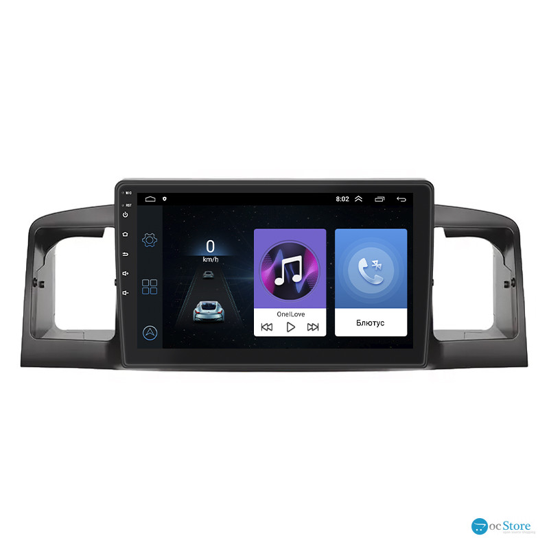 Штатная магнитола Lesko для BYD F3 I 2005-2013 экран 9" 1/16Gb Wi-Fi GPS Base