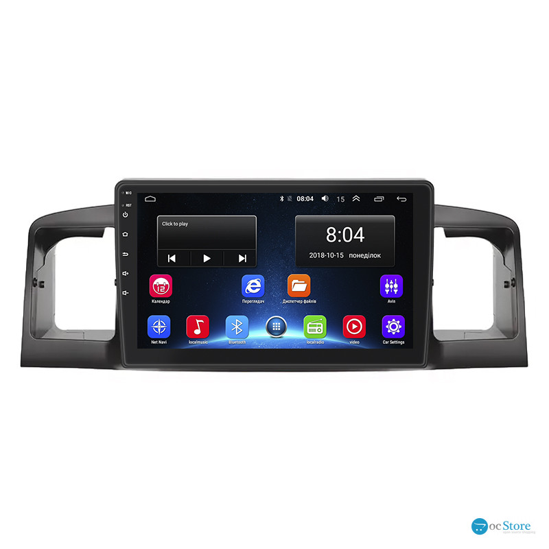 Штатная магнитола Lesko для BYD F3 I 2005-2013 экран 9" 2/32Gb Wi-Fi GPS Base