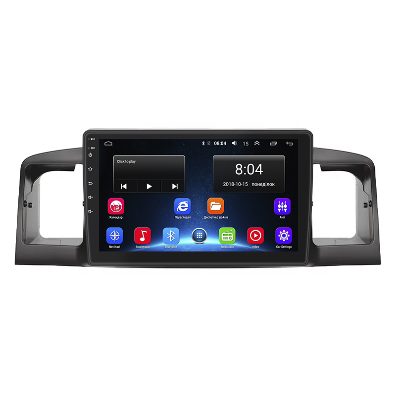 Штатная магнитола Lesko для BYD F3 I 2005-2013 экран 9" 2/32Gb Wi-Fi GPS Base