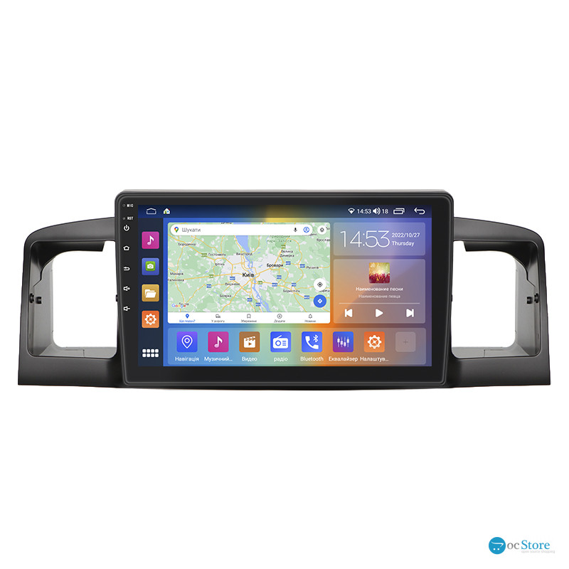 Штатная магнитола Lesko для BYD F3 I 2005-2013 экран 9" 2/32Gb CarPlay 4G Wi-Fi GPS Prime