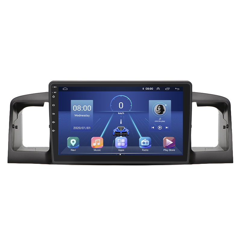 Штатная магнитола Lesko для BYD F3 I 2005-2013 экран 9" 4/64Gb 4G Wi-Fi GPS Top