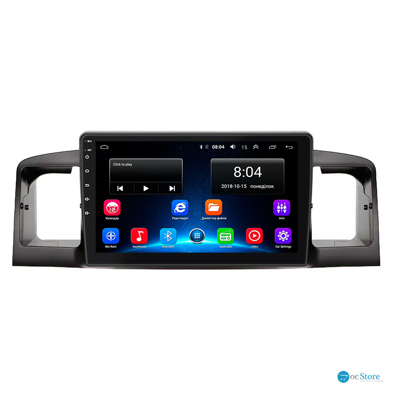 Штатная магнитола Lesko для BYD F3 II 2012-2018 экран 9" 2/32Gb Wi-Fi GPS Base