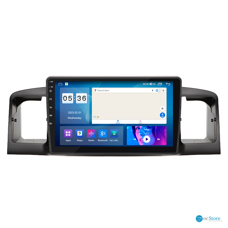 Штатная магнитола Lesko для BYD F3 II 2012-2018 экран 9" 2/32Gb CarPlay 4G Wi-Fi GPS Prime