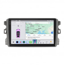 Штатная магнитола Lesko для BYD G3  2009-2014 экран 9" 4/64 QLED CarPlay 4G Wi-Fi GPS 360 Prime