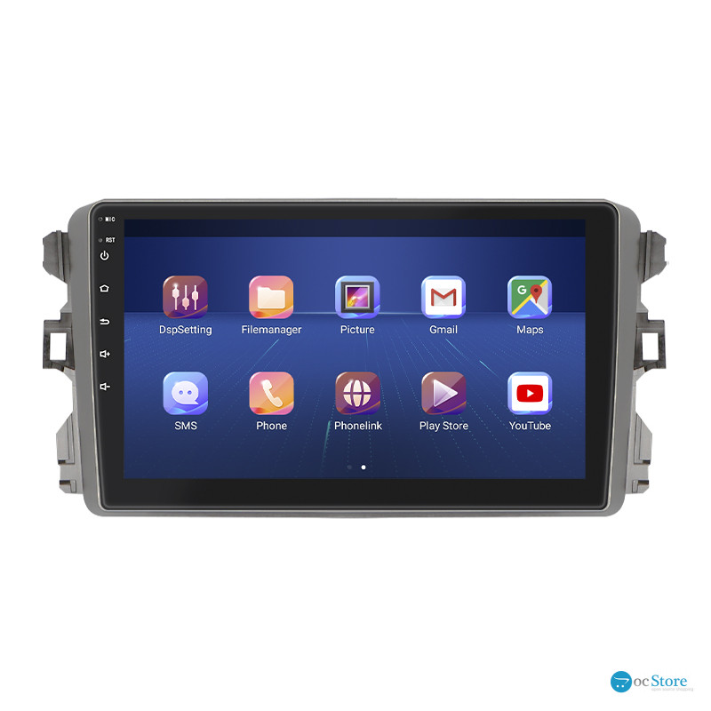Штатная магнитола Lesko для BYD G3  2009-2014 экран 9" 2/32Gb 4G Wi-Fi GPS Top