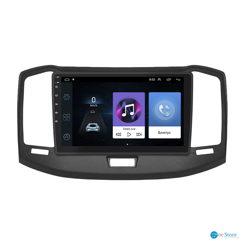 Штатная магнитола Lesko для Chery Bonus 3 (E3/A19)  2014-2017 экран 10" 1/16Gb Wi-Fi GPS Base