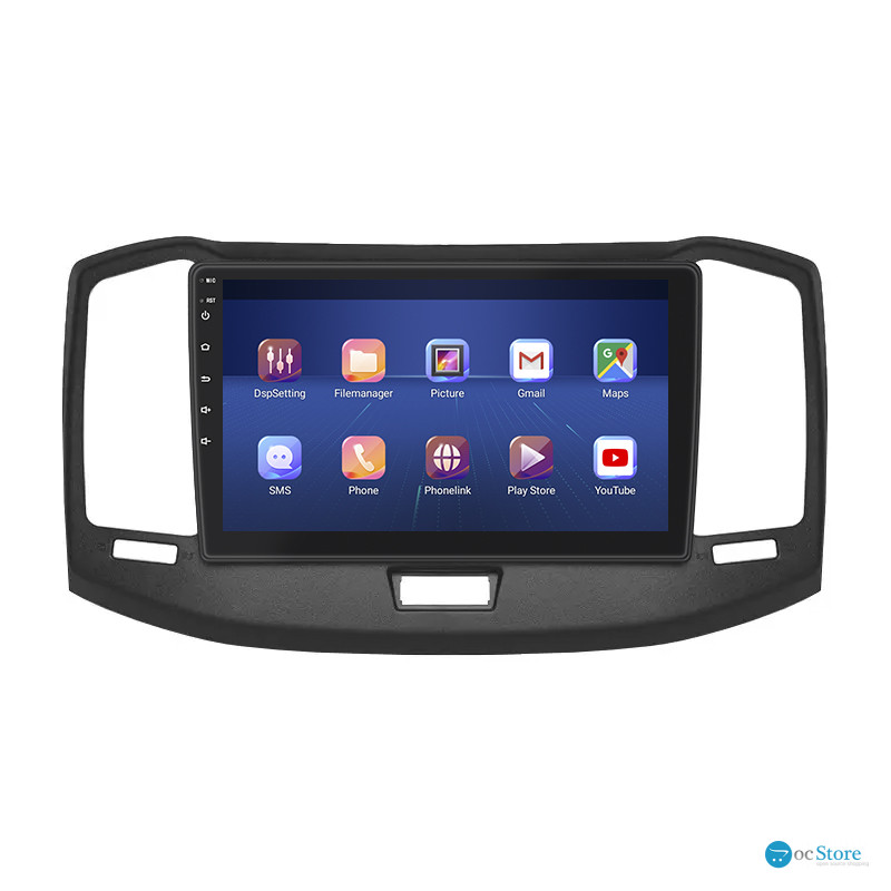 Штатная магнитола Lesko для Chery Bonus 3 (E3/A19)  2014-2017 экран 10" 4/32Gb 4G Wi-Fi GPS Top