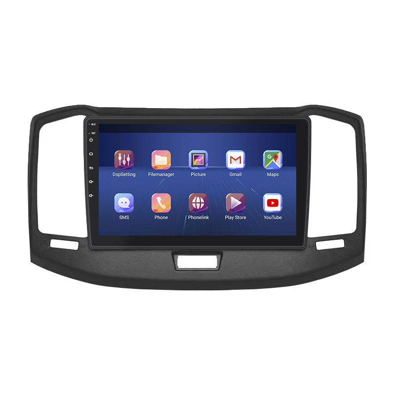 Штатная магнитола Lesko для Chery Bonus 3 (E3/A19)  2014-2017 экран 10" 4/64Gb 4G Wi-Fi GPS Top