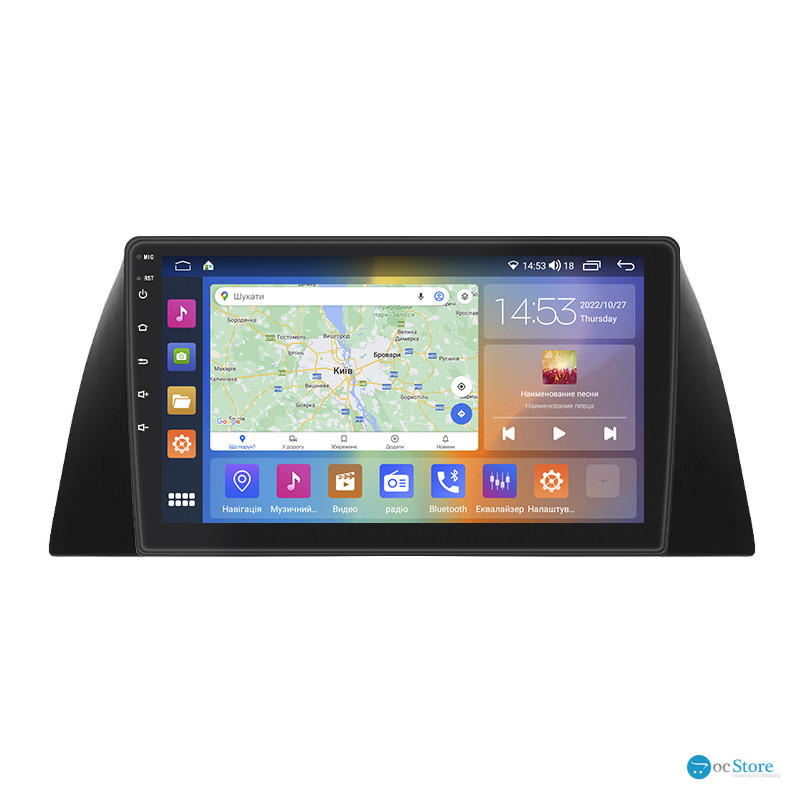 Штатная магнитола Lesko для Chery Tiggo (T11) I 2005-2013 экран 9" 4/64Gb CarPlay 4G Wi-Fi GPS Prime
