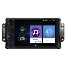 Штатная магнитола Lesko для Chery Tiggo 2 I 2016-2020 экран 9" 1/16Gb Wi-Fi GPS Base