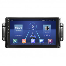 Штатная магнитола Lesko для Chery Tiggo 2 I 2016-2020 экран 9" 4/64Gb 4G Wi-Fi GPS Top