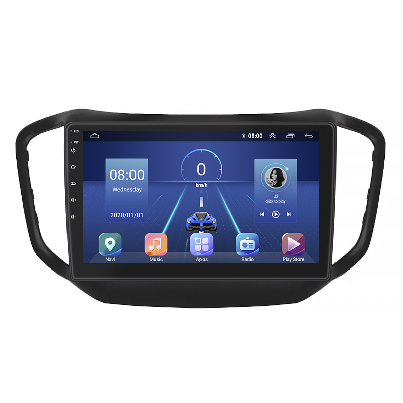 Штатная магнитола Lesko для Chery Tiggo 5 I 2014-2016 экран 10" 2/32Gb Wi-Fi GPS Base