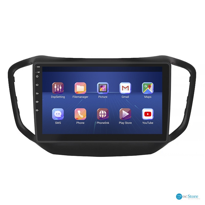 Штатная магнитола Lesko для Chery Tiggo 5 I 2014-2016 экран 10" 4/32Gb 4G Wi-Fi GPS Top