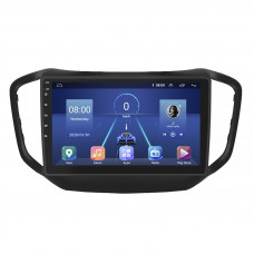 Штатная магнитола Lesko для Chery Tiggo 5 I 2014-2016 экран 10" 4/64Gb 4G Wi-Fi GPS Top