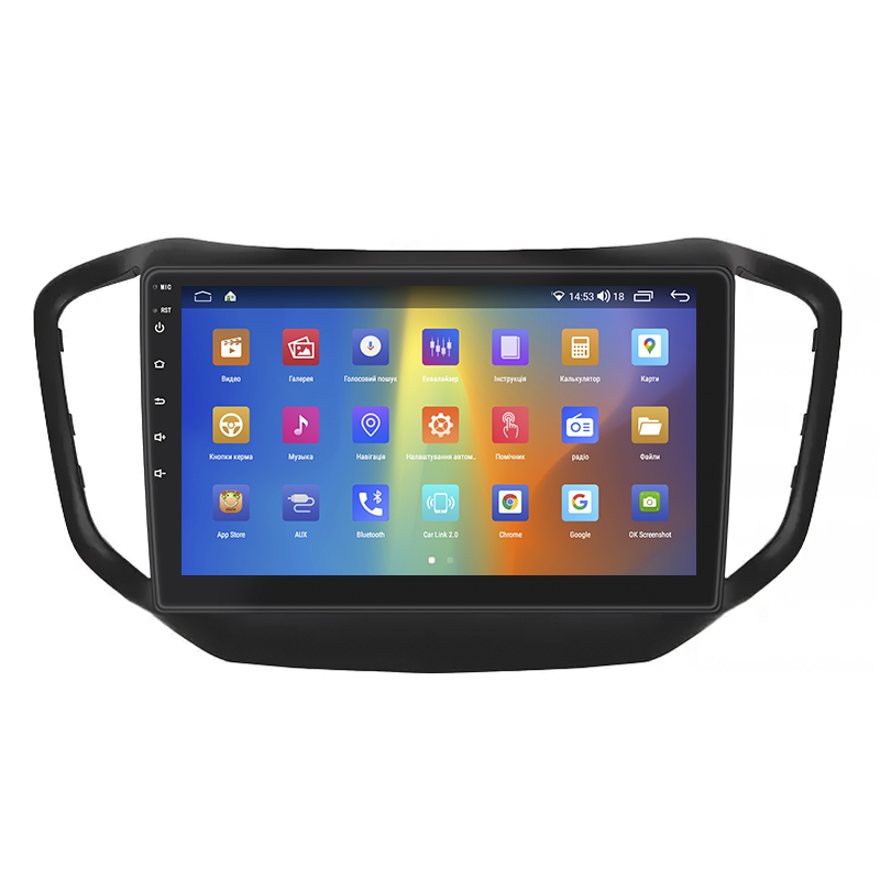 Штатная магнитола Lesko для Chery Tiggo 5 I Рестайлинг 2016-2020 экран 10" 2/32Gb CarPlay 4G Wi-Fi GPS Prime