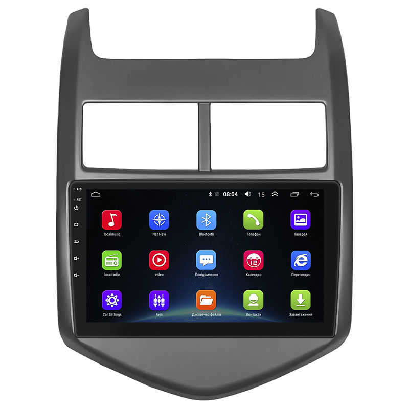 Штатная магнитола Lesko для Chevrolet Aveo II 2011-2020 экран 9" 2/32Gb Wi-Fi GPS Base