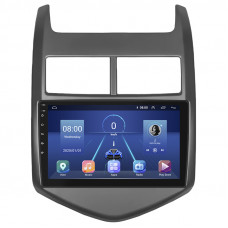 Штатная магнитола Lesko для Chevrolet Aveo II 2011-2020 экран 9" 2/32Gb 4G Wi-Fi GPS Top