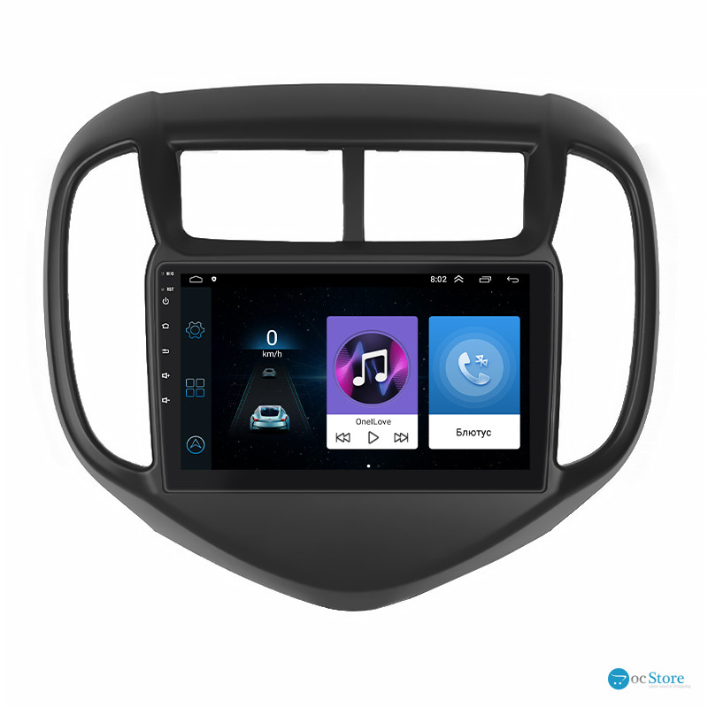 Штатная магнитола Lesko для Chevrolet Aveo III 2016-н.в. экран 9" 1/16Gb Wi-Fi GPS Base