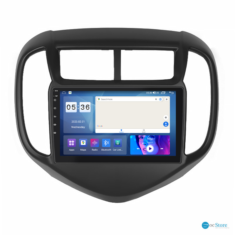 Штатная магнитола Lesko для Chevrolet Aveo III 2016-н.в. экран 9" 2/32Gb CarPlay 4G Wi-Fi GPS Prime